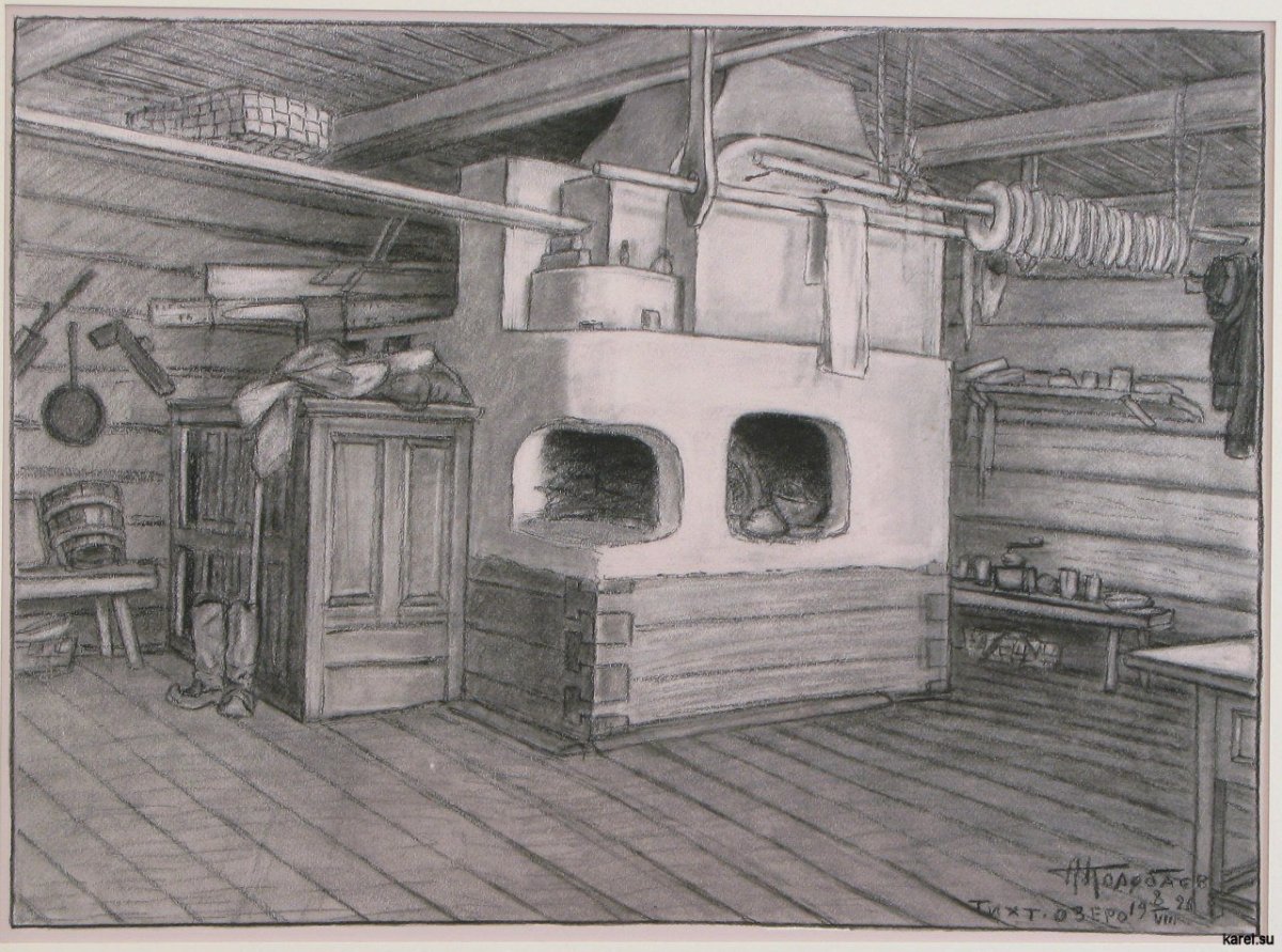 Э. Панов "русская изба"