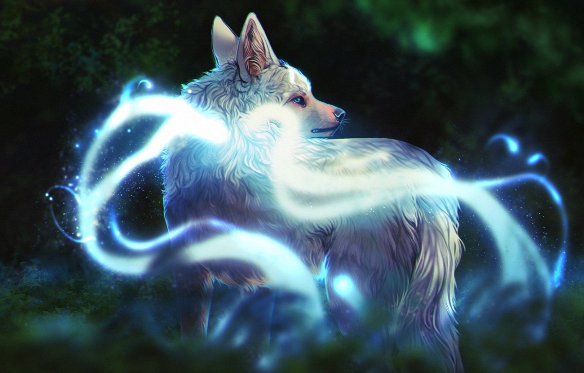 Кицунэ волк