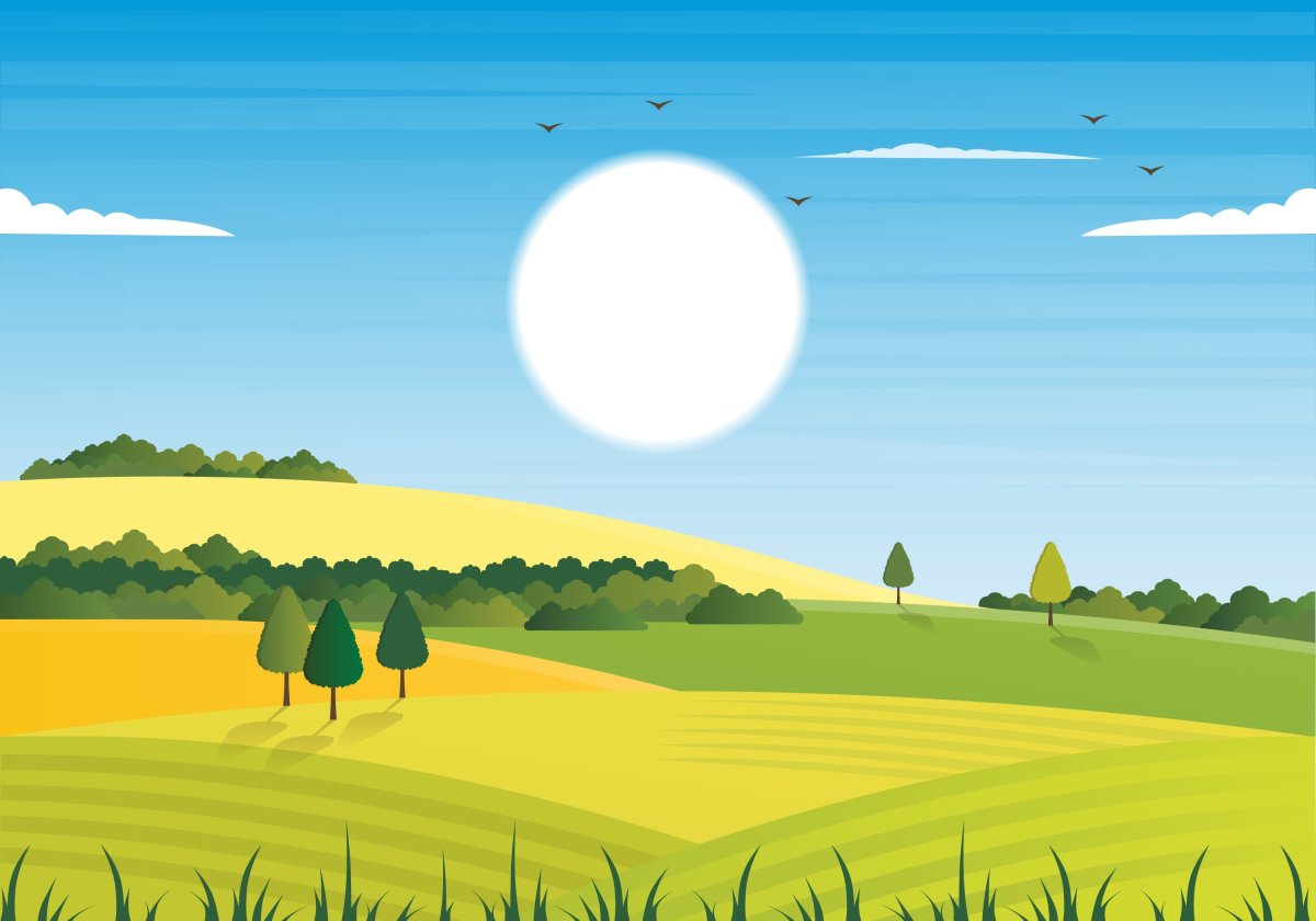 Векторный пейзаж