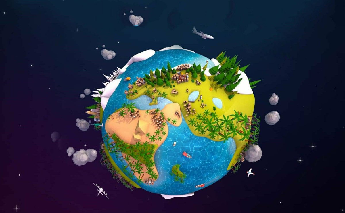 Планета земля мульт