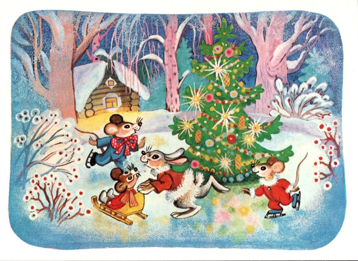 Новогодняя сказка рисунок