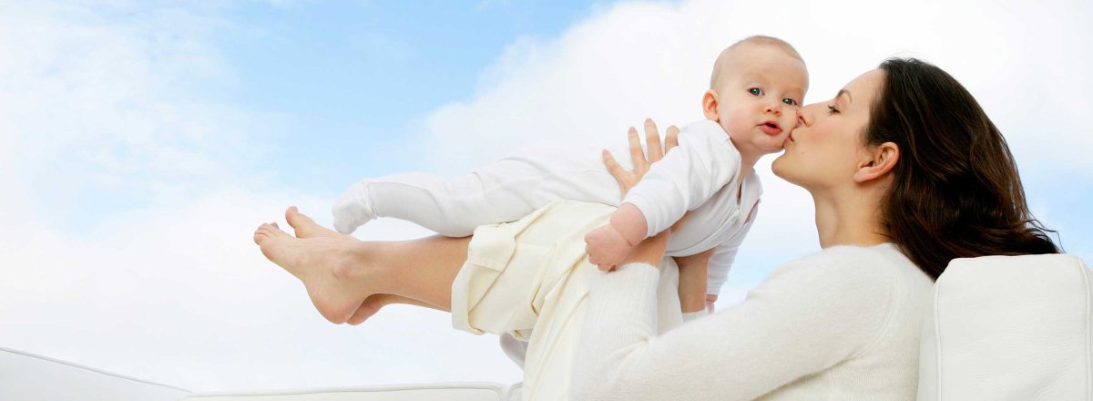 Здоровая мама и ребенок