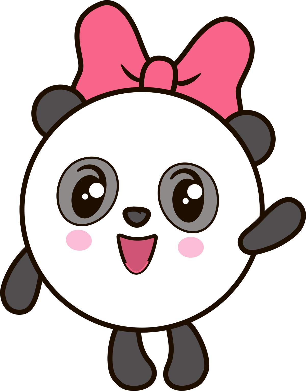 Малышарики герои Пандочка