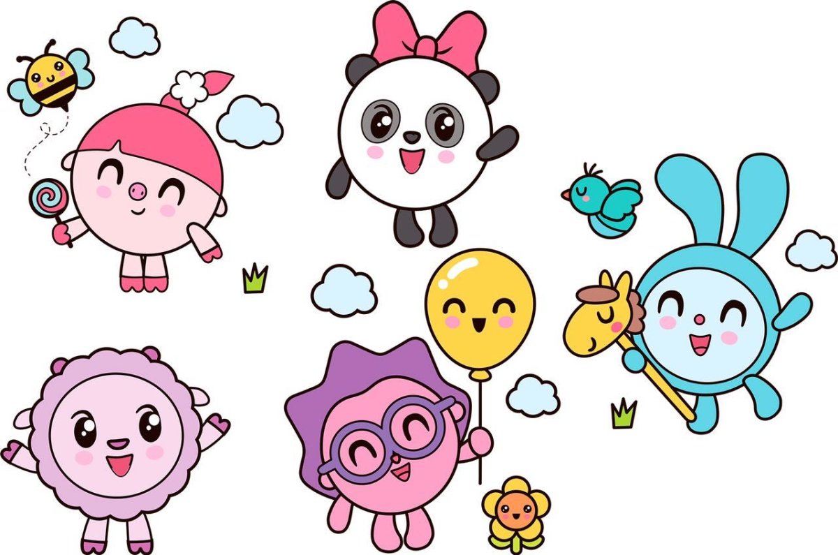 Малышарики герои рисунок