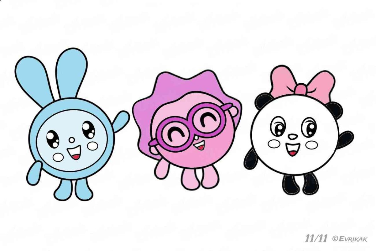 Малышарики Крошик рисунок