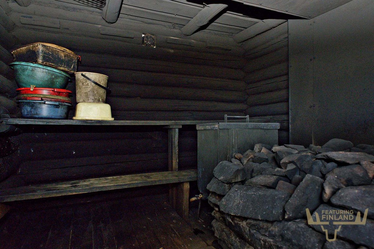 Баня по черному современный вариант