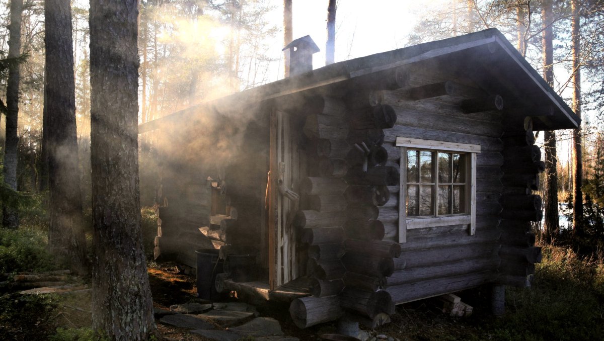 Фотосессия девушки в бане