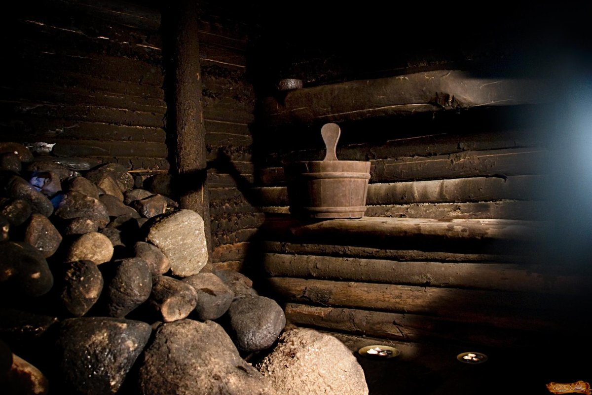 Баня русская деревенская