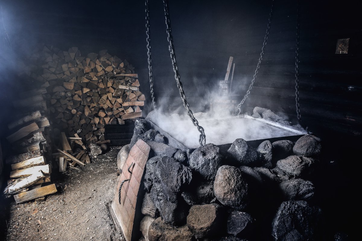 Баня по черному