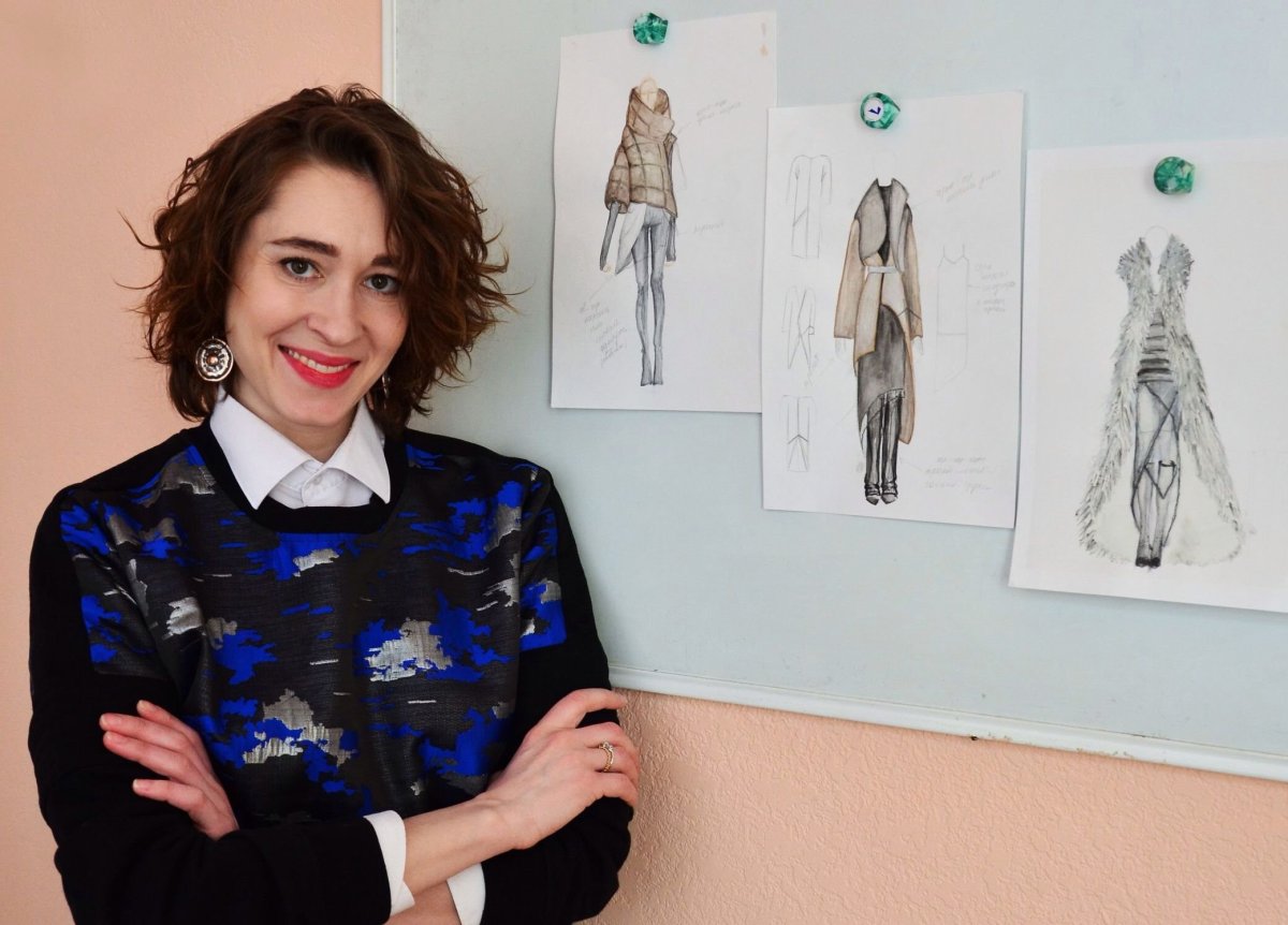 Эскизы модной одежды