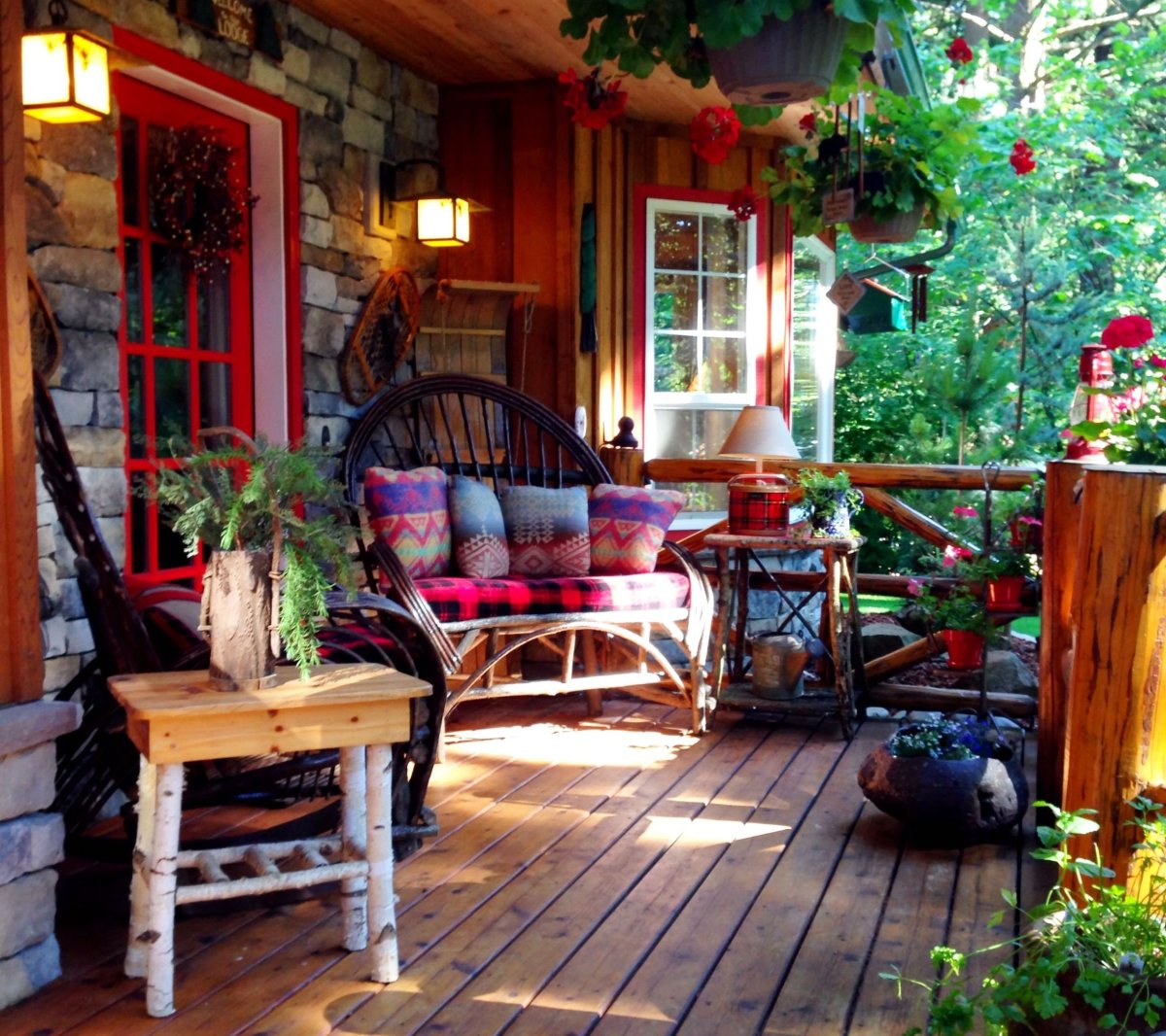 Деревенская веранда