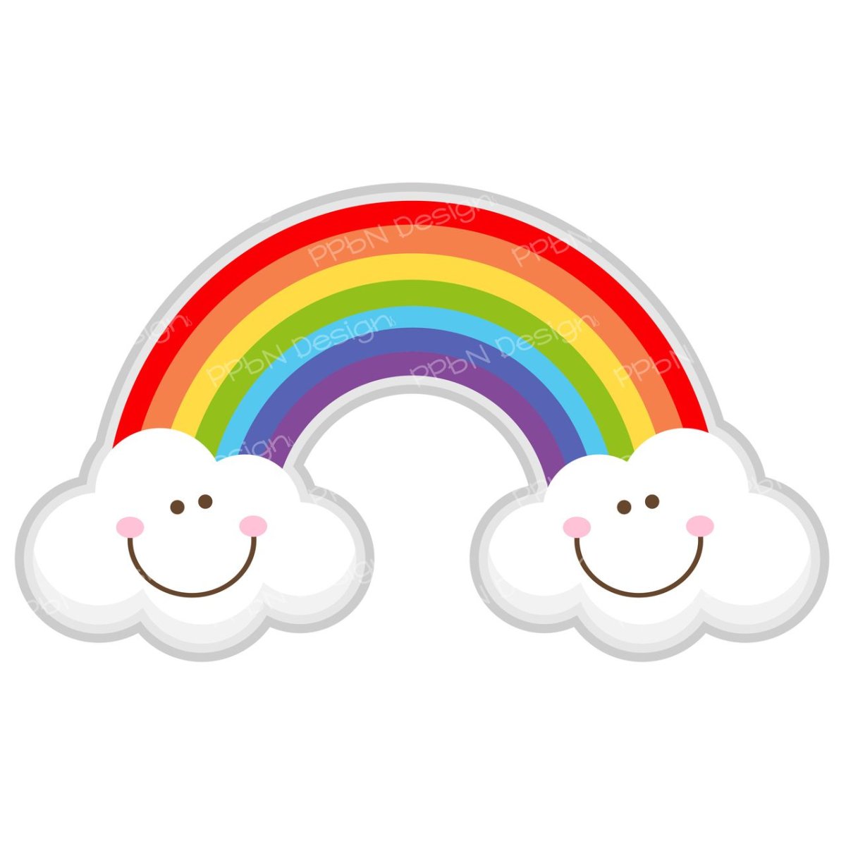 Радуга сахарная печать