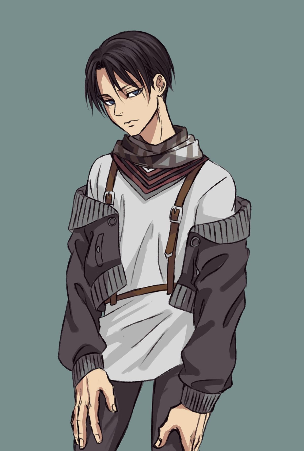 Кенни Леви и Микаса Аккерман