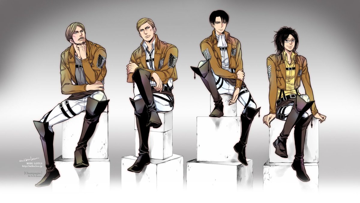 Эрен Йегер и Имир Фриц