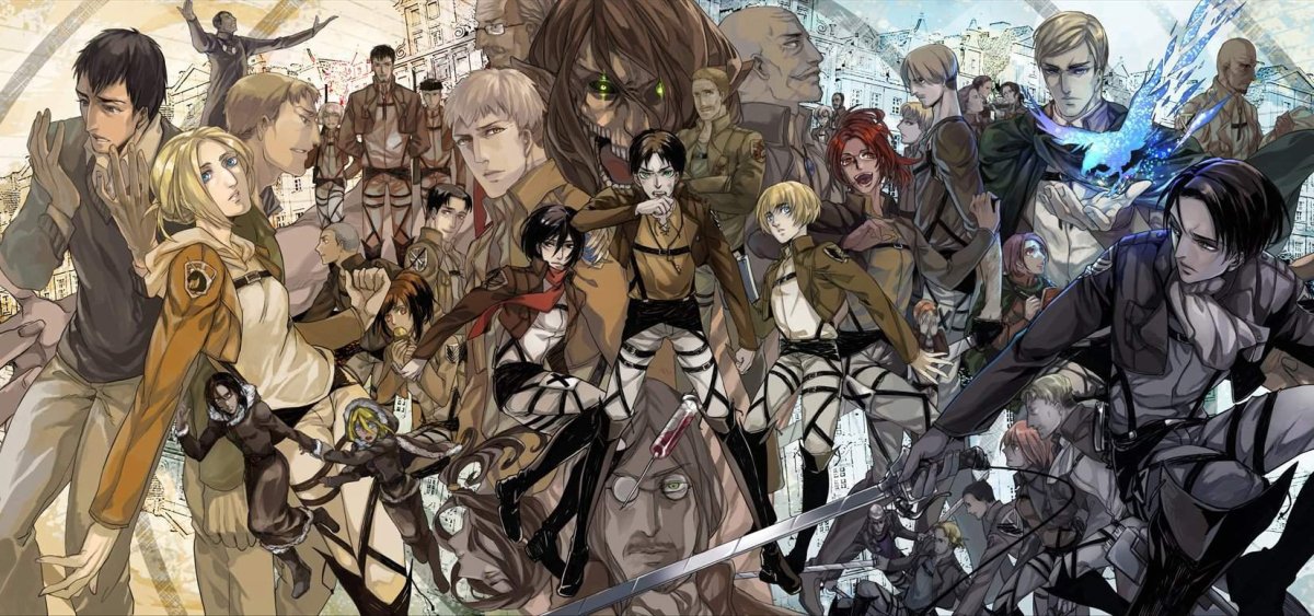 Атака титанов Леви Аккерман