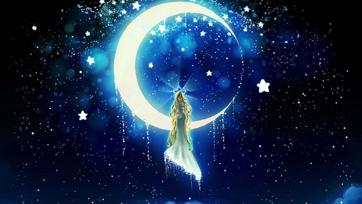 Луна вектор