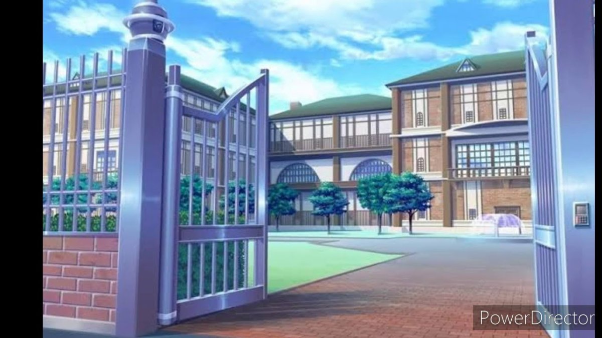 Здание школы гача лайф