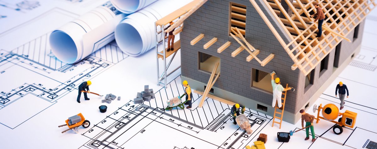 Строительные работы фон