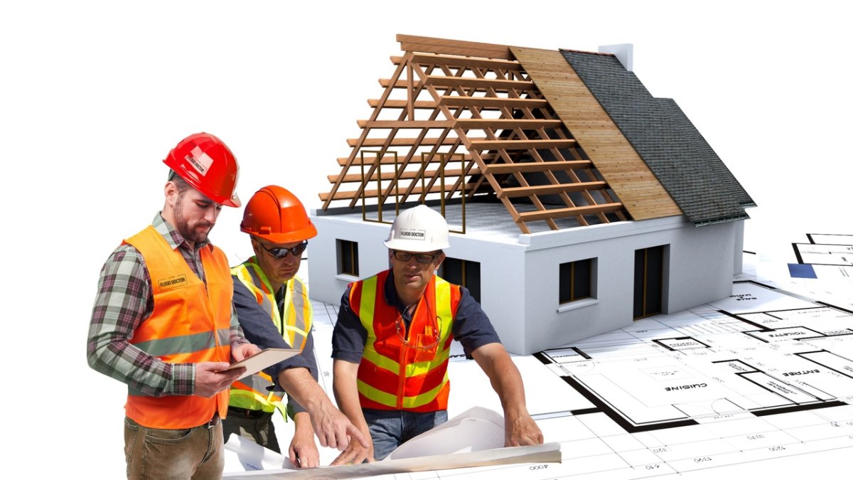 Стройка дома