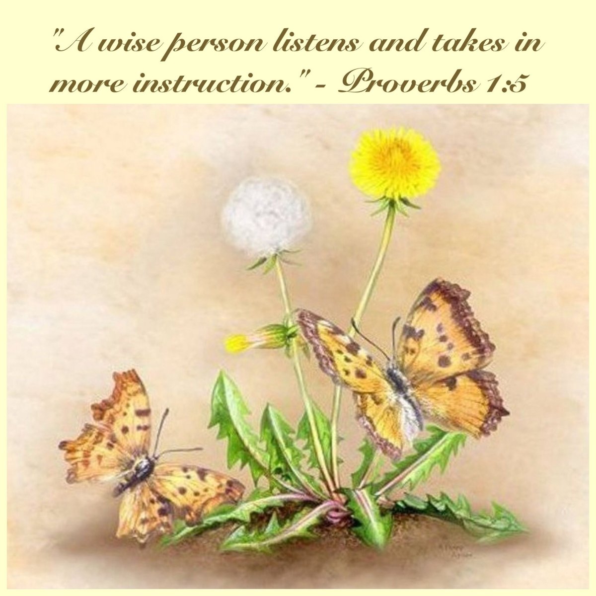 Одуванчики для декупажа