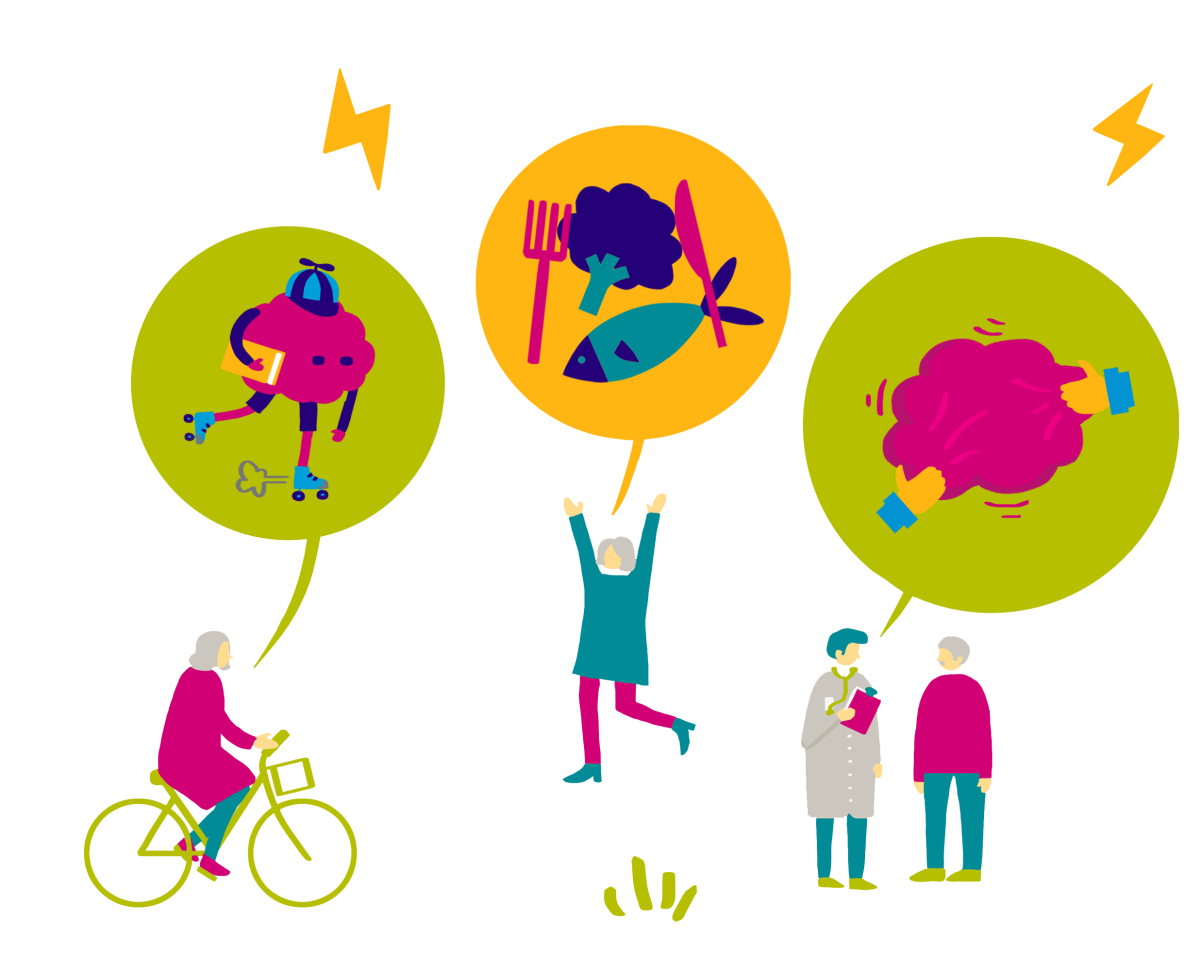 Здоровый образ жизни вектор