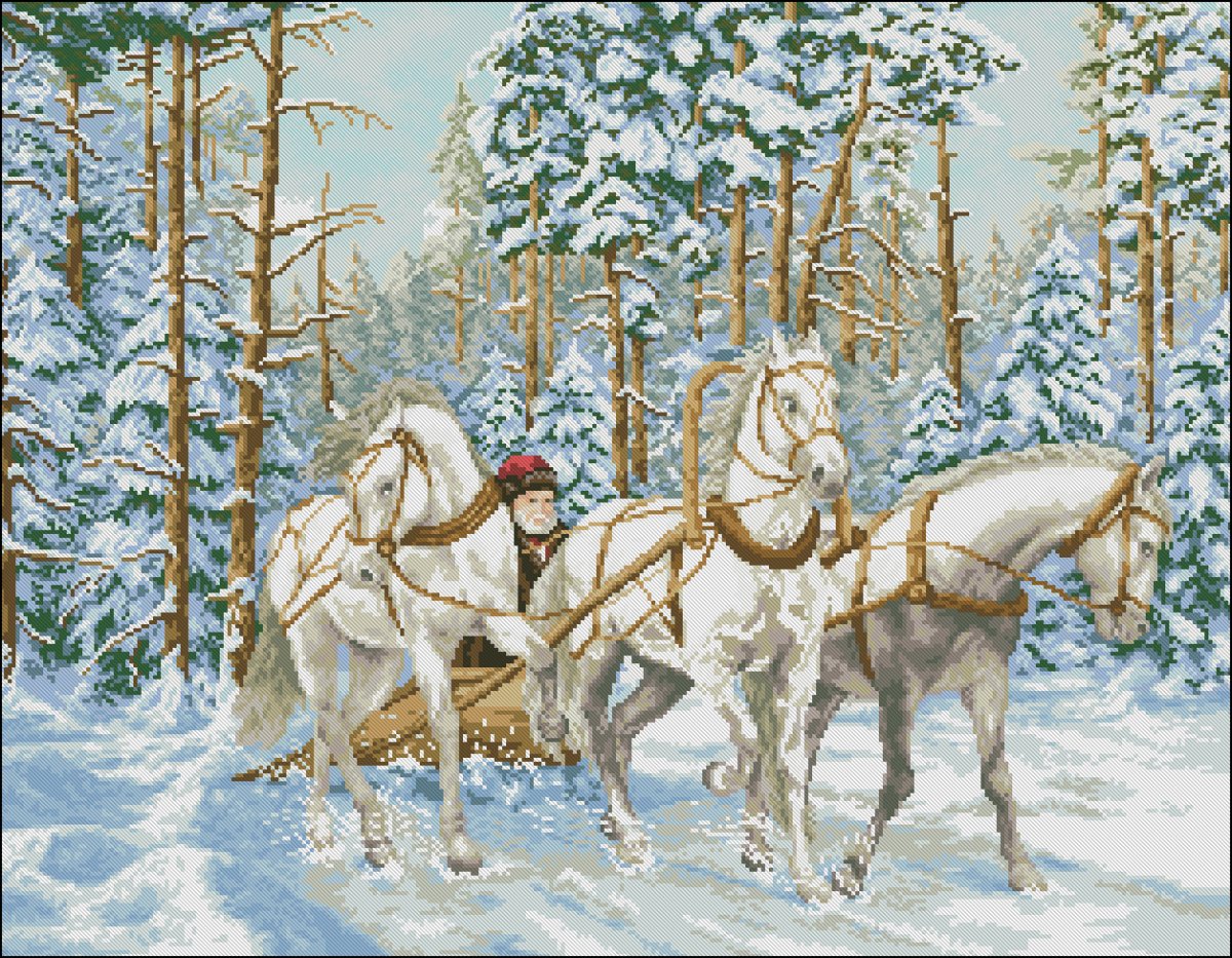 Упряжка для лошади