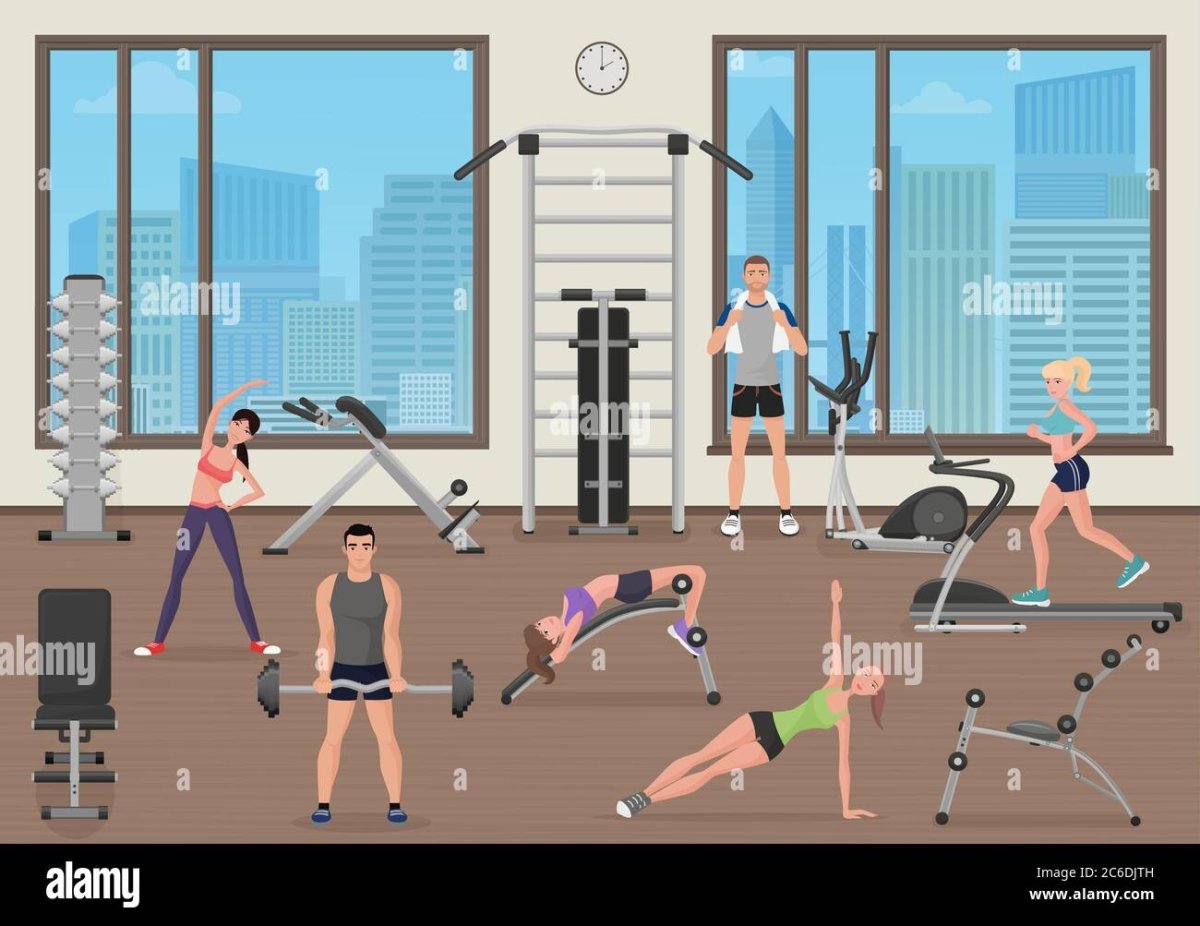 Композиция спортзал