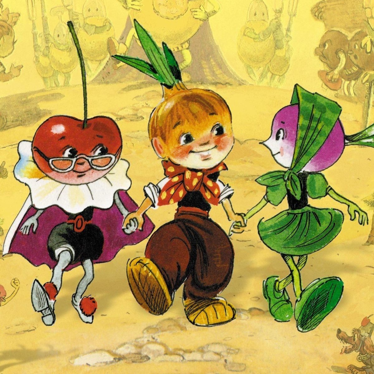 Сказка приключения Чиполлино