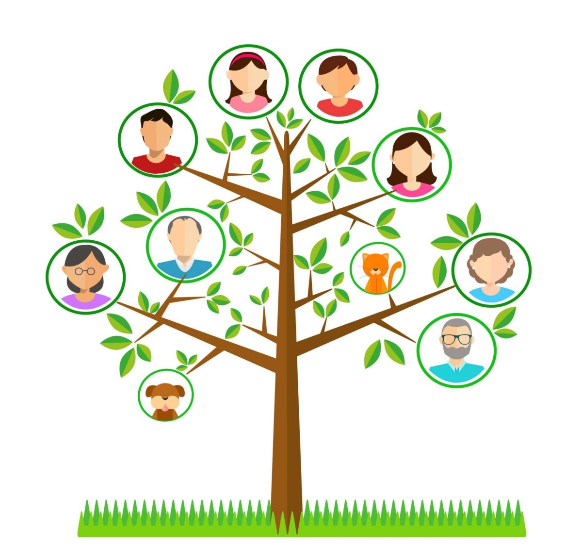 Иконки для семейного древа