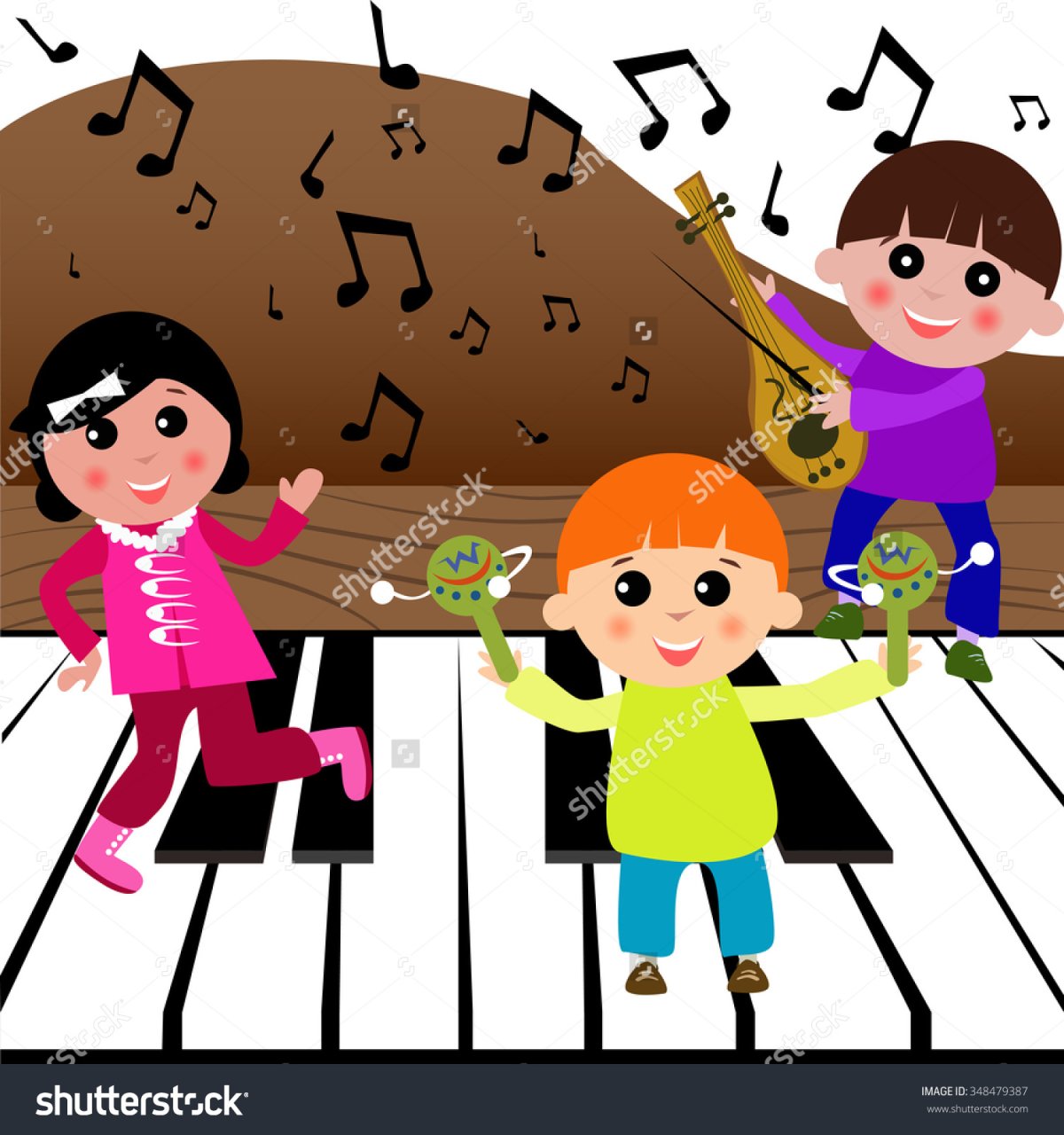 Юные музыканты рисунок