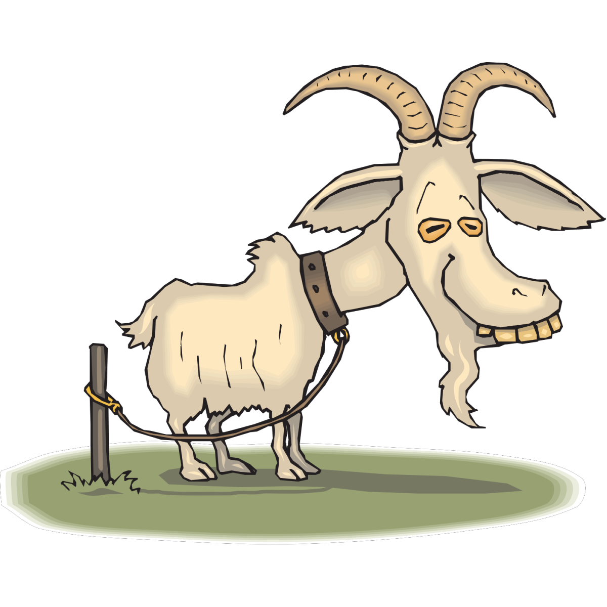 Козлик мультяшный