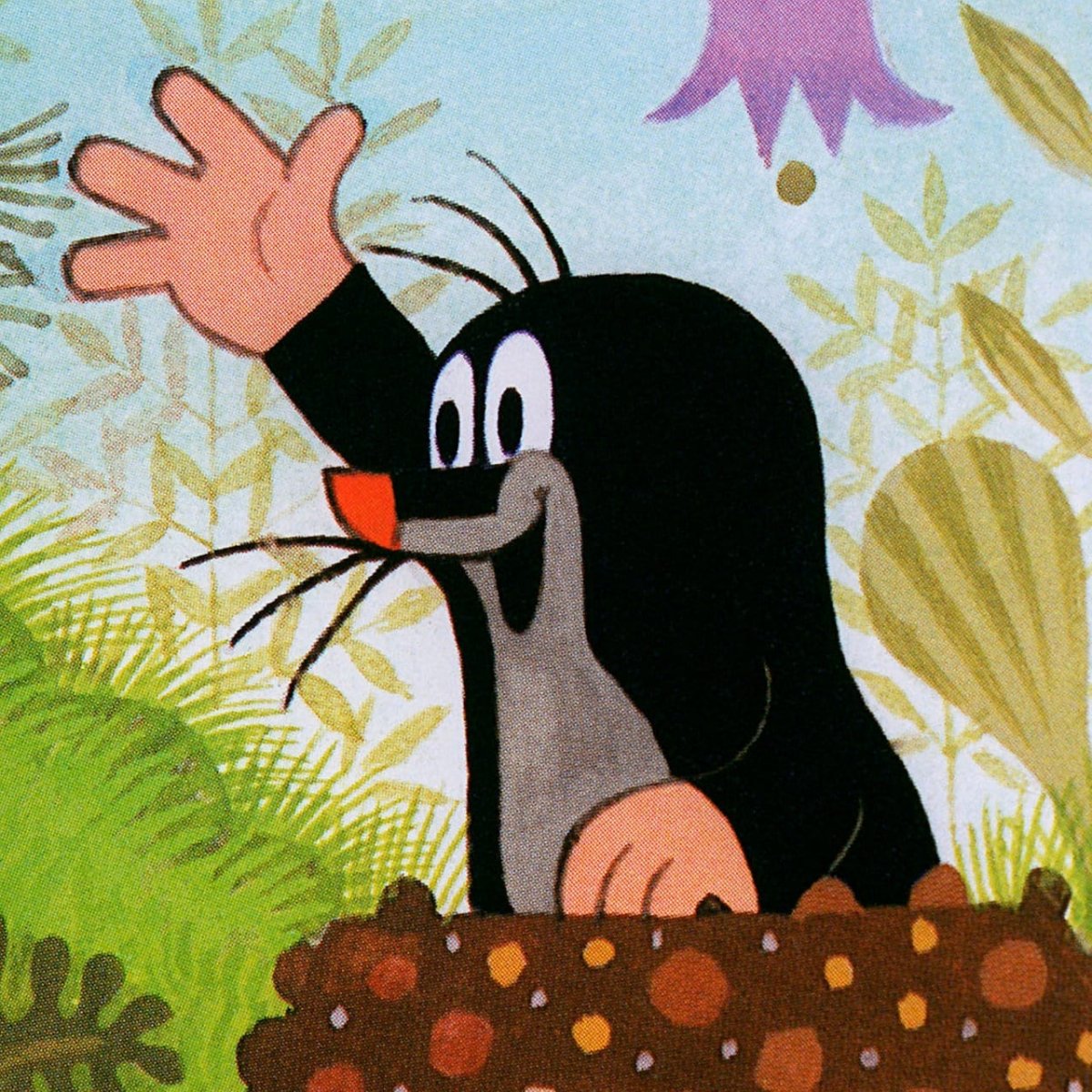 Крот рисунок