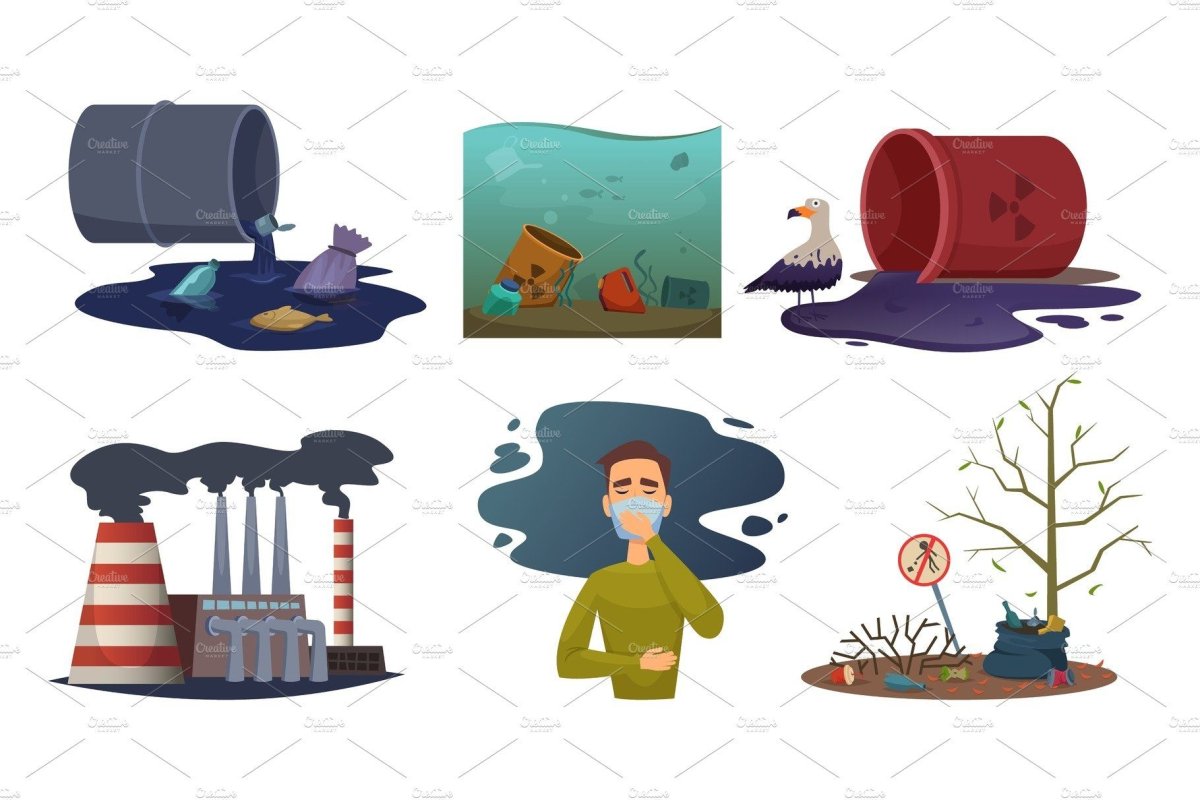 Загрязнение окружающей среды для детей