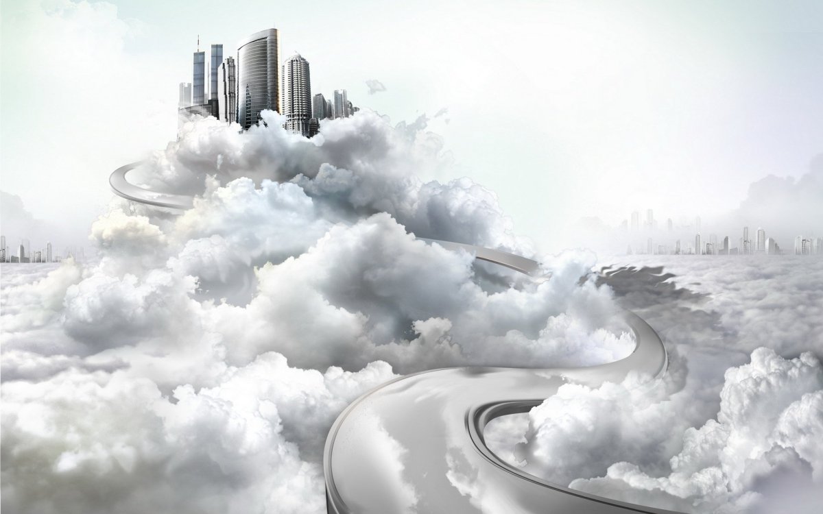 Город абстракция