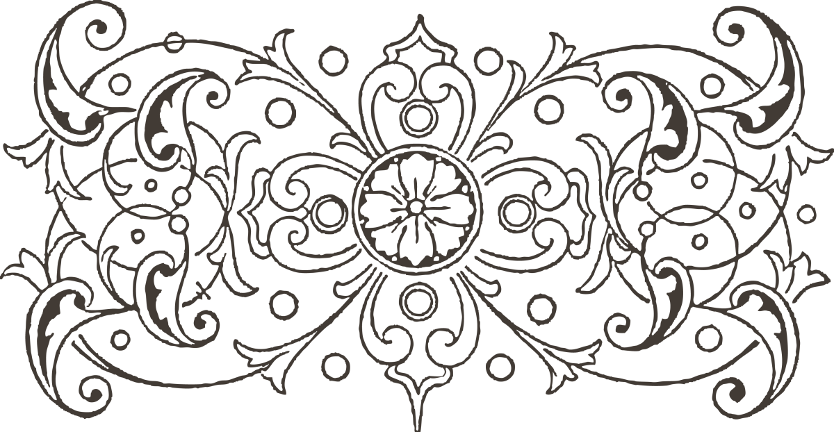 Шкатулка с орнаментом