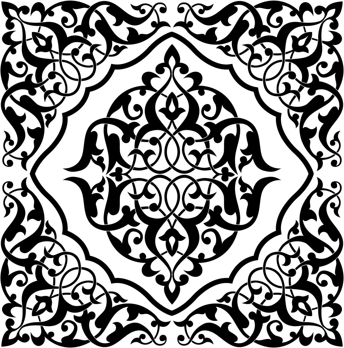 Исламский орнамент Арабески