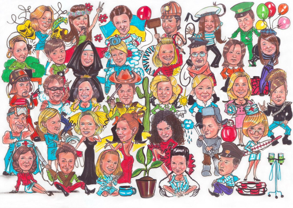 Шарж военный врач