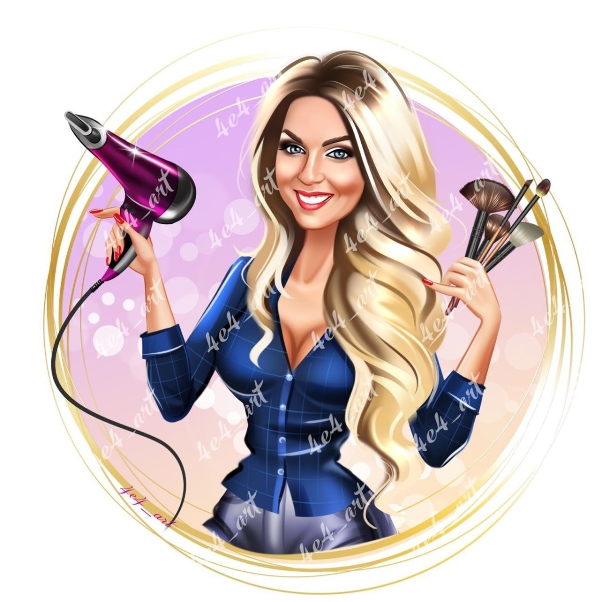 Шарж секретарь