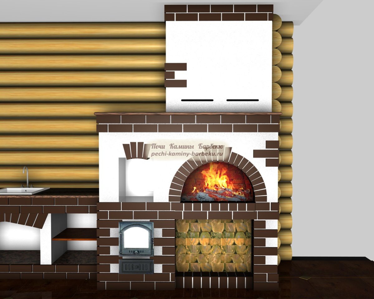 Украшение русской печи