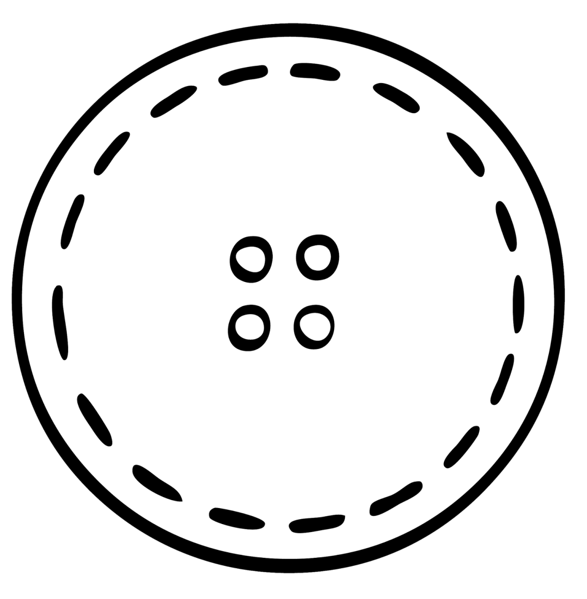 Пуговицы шаблон для печати