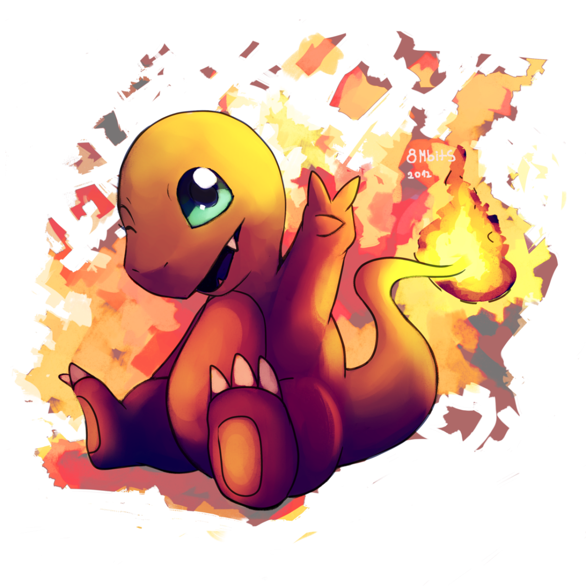 Покемон дракон Чармандер