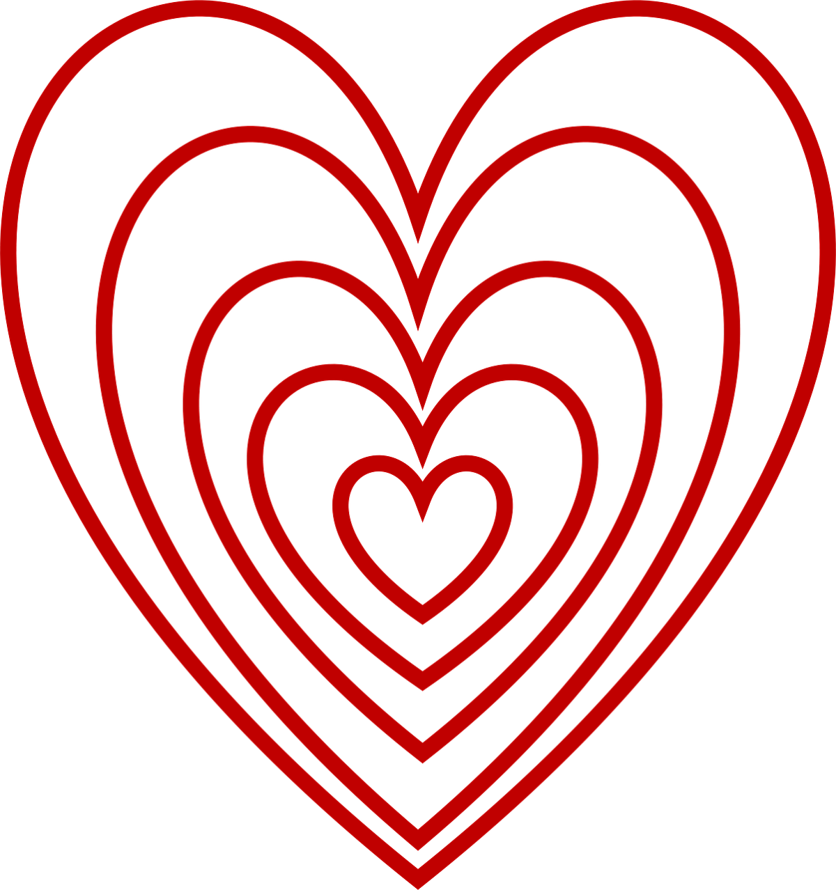 Нарисовать сердечко