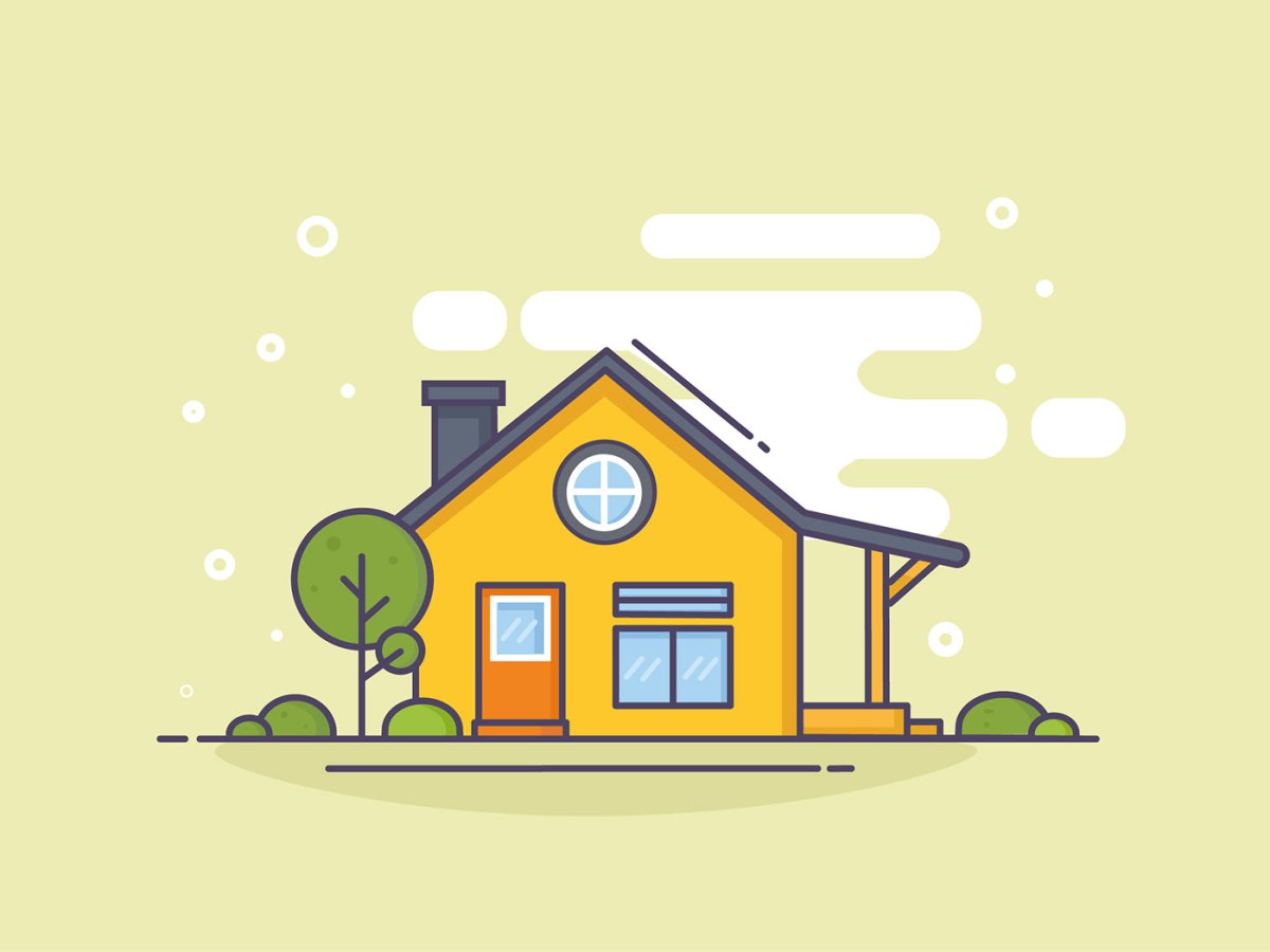 Нарисовать дом мечты