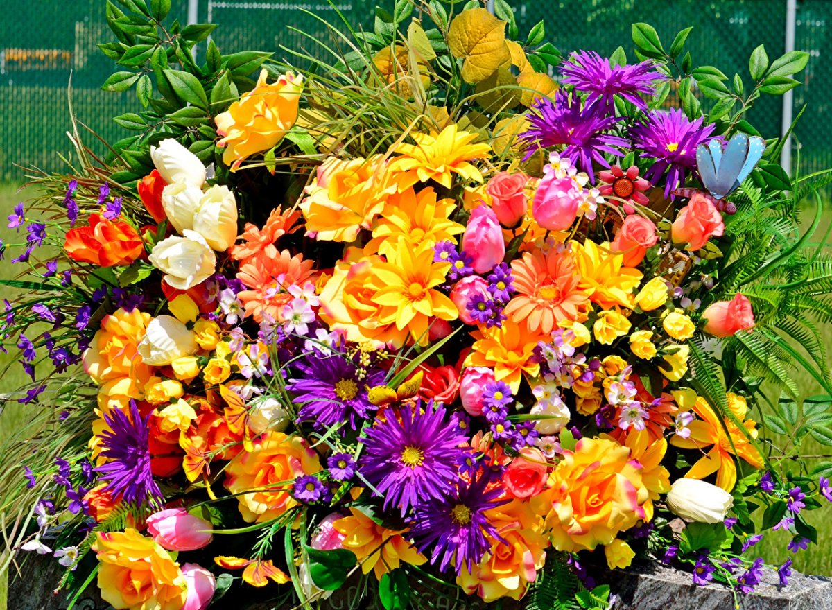 Букет полевых цветов