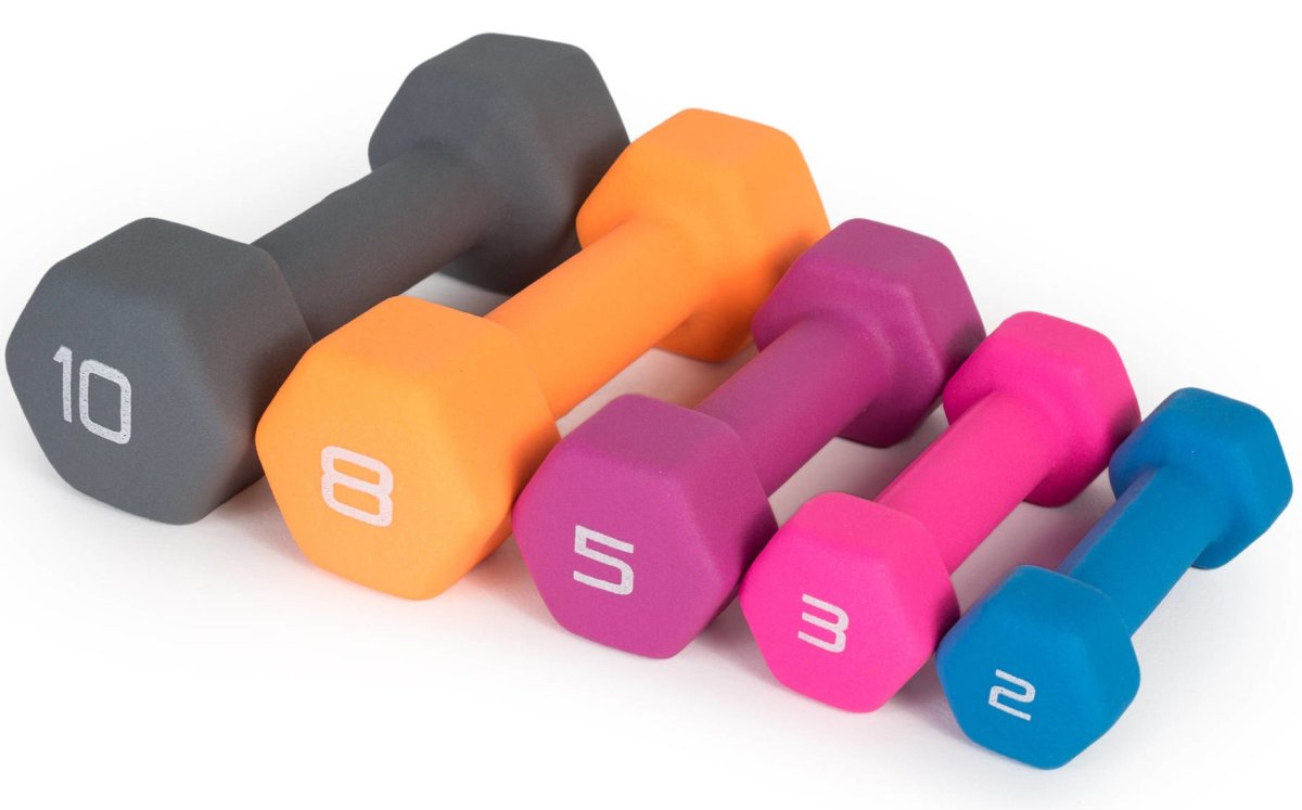 Гантели женские для фитнеса