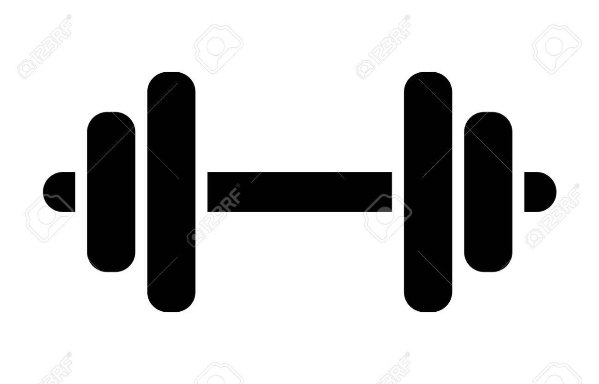 Иконка штанга квадратные
