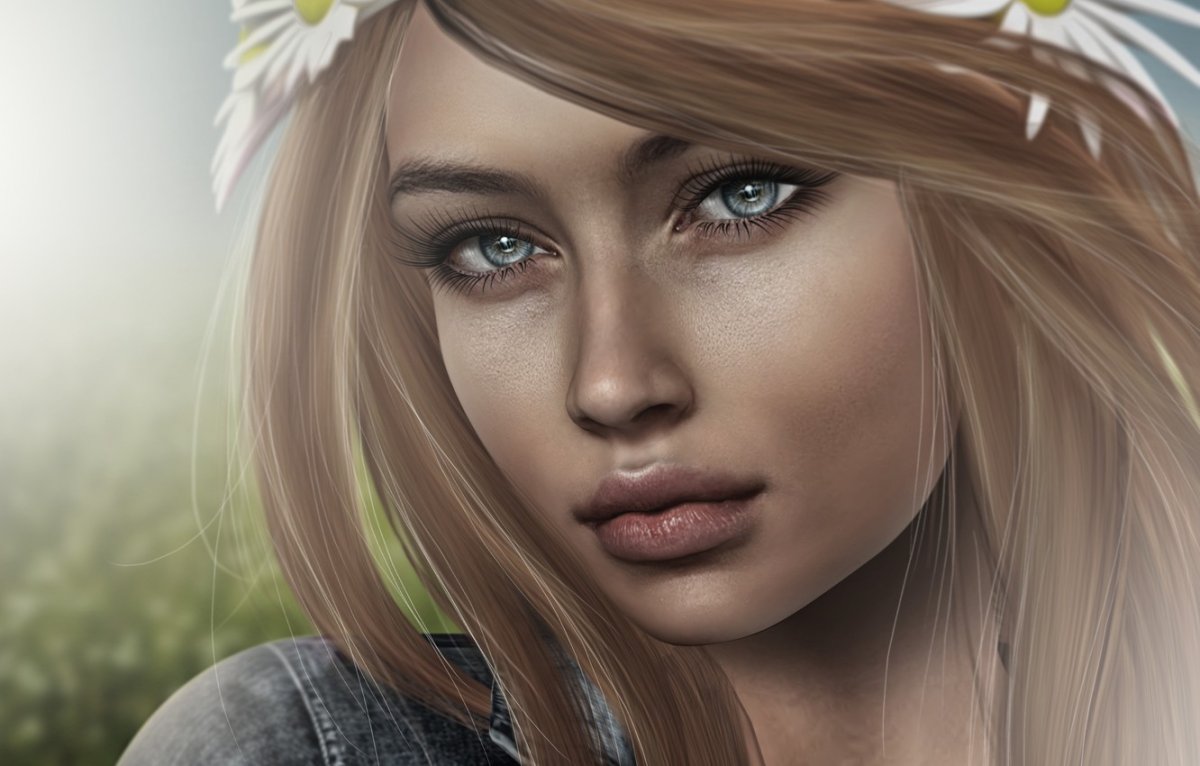 Девушки 3d Графика