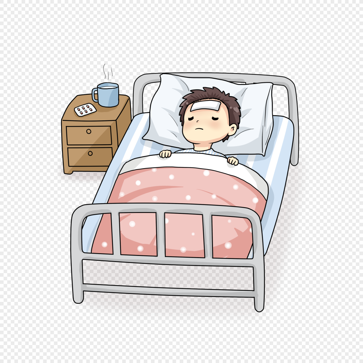 Носовое кровотечение рисунок