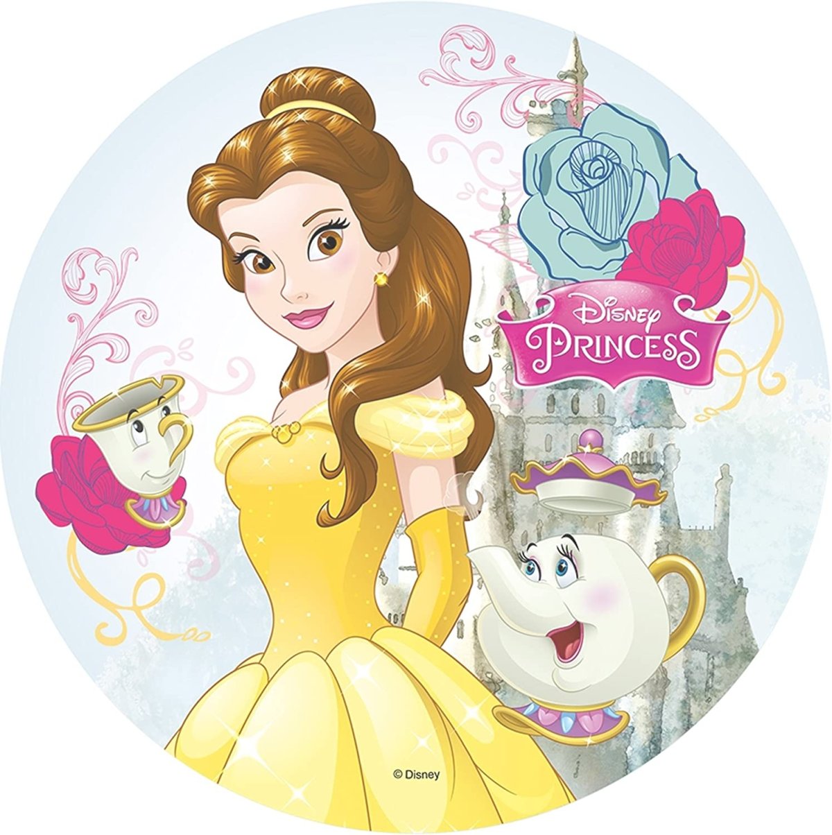 Торт с Золушкой и Белоснежкой