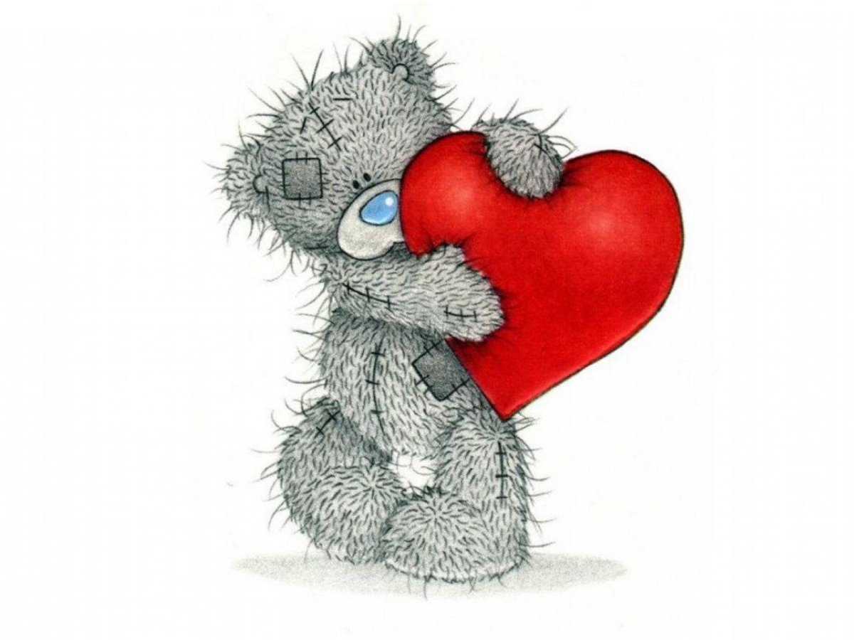 Мишка Тедди с сердцем